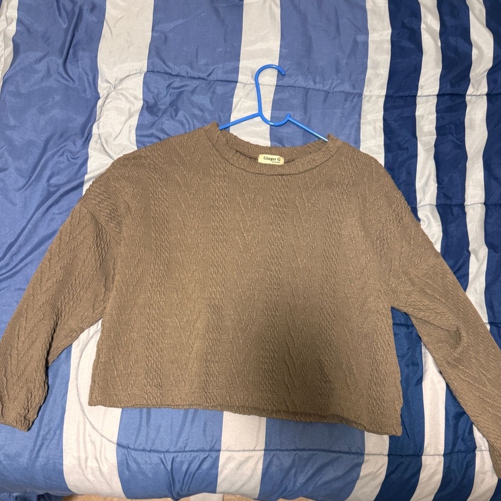 Ginger G cropped sweater